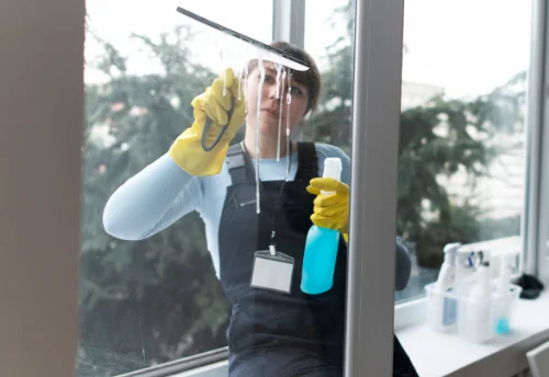 Nettoyage de vitres intérieures et extérieures à la Neuville-en-Tourne-à-Fuy